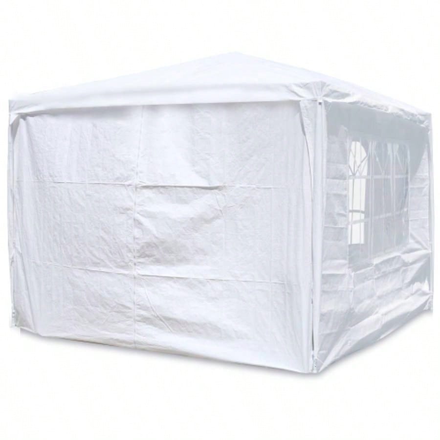 10x10 Party Tent Outdoor Heavy Duty Gazebo Wedding Canopy+ 4 Removable Walls