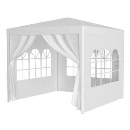 10x10 Party Tent Outdoor Heavy Duty Gazebo Wedding Canopy+ 4 Removable Walls