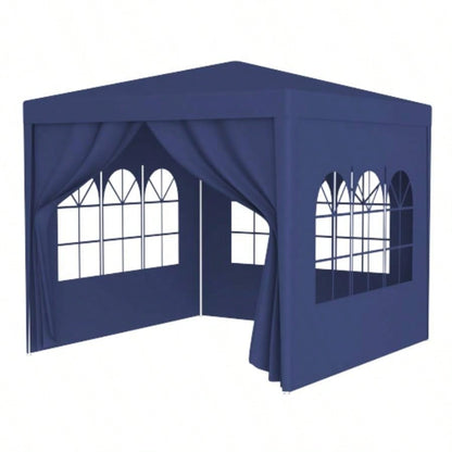 10x10 Party Tent Outdoor Heavy Duty Gazebo Wedding Canopy+ 4 Removable Walls