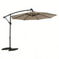 10ft LED Offset Hanging Market Patio Navy blueNo Base