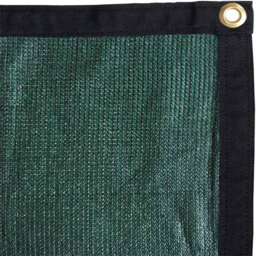 RV Awning Privacy Sunblock Screen Shade Panel Kit, 10ftx16ft, Dark Green