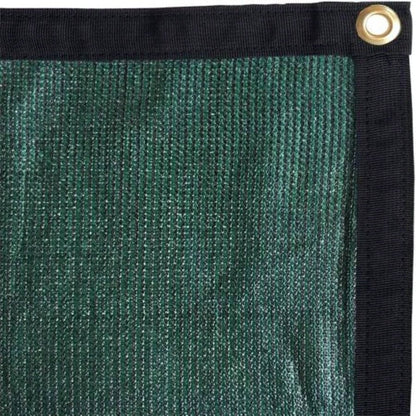 RV Awning Privacy Sunblock Screen Shade Panel Kit, 10ftx16ft, Dark Green