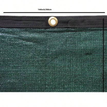 RV Awning Privacy Sunblock Screen Shade Panel Kit, 10ftx16ft, Dark Green