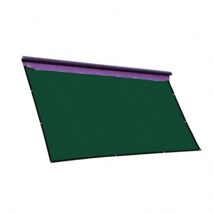 RV Awning Privacy Sunblock Screen Shade Panel Kit, 10ftx16ft, Dark Green