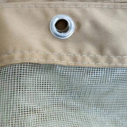 10x10 Ft Gazebo Mosquito Netting with Zippers, 4 - Side Mesh Walls Patio Gazebos