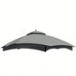 Canopy Top Lowes Allen Roth Heavy Duty Gazebo Roof Gazebo Top with Vent 10X12 Gazebo CoverReplacement Top Only