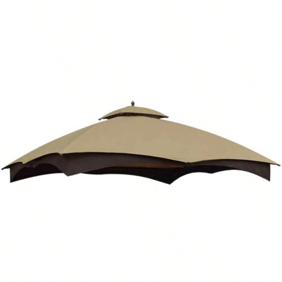 Canopy Top Lowes Allen Roth Heavy Duty Gazebo Roof Gazebo Top with Vent 10X12 Gazebo CoverReplacement Top Only