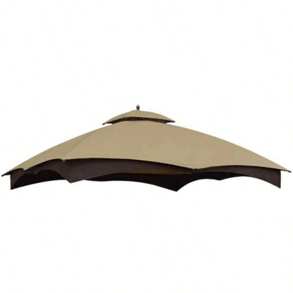 Canopy Top Lowes Allen Roth Heavy Duty Gazebo Roof Gazebo Top with Vent 10X12 Gazebo CoverReplacement Top Only