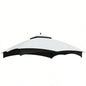 Canopy Top Lowes Allen Roth Heavy Duty Gazebo Roof Gazebo Top with Vent 10X12 Gazebo CoverReplacement Top Only