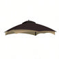 Canopy Top Lowes Allen Roth Heavy Duty Gazebo Roof Gazebo Top with Vent 10X12 Gazebo CoverReplacement Top Only