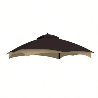Canopy Top Lowes Allen Roth Heavy Duty Gazebo Roof Gazebo Top with Vent 10X12 Gazebo CoverReplacement Top Only