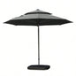 10X10 Square Cantilever with Center Pole, Beige Base Not Included