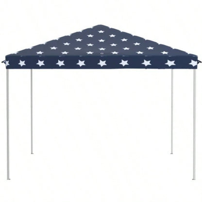 Outsunny 10x 10 Up Canopy Tent with Netting, Instant Gazebo, Ez up Screen House Room with Carry Bag, Height Adjustable, Outdoor, Garden, Patio, American