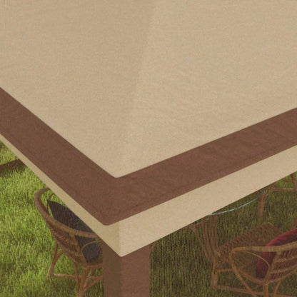 Outsunny 11x 11 Up Canopy, Outdoor Patio Gazebo Shelter with Removable Zipper Netting, Instant Event Tent/ 114 Square Feet of Shade and Carry Bag Backyard, Garden, Khaki