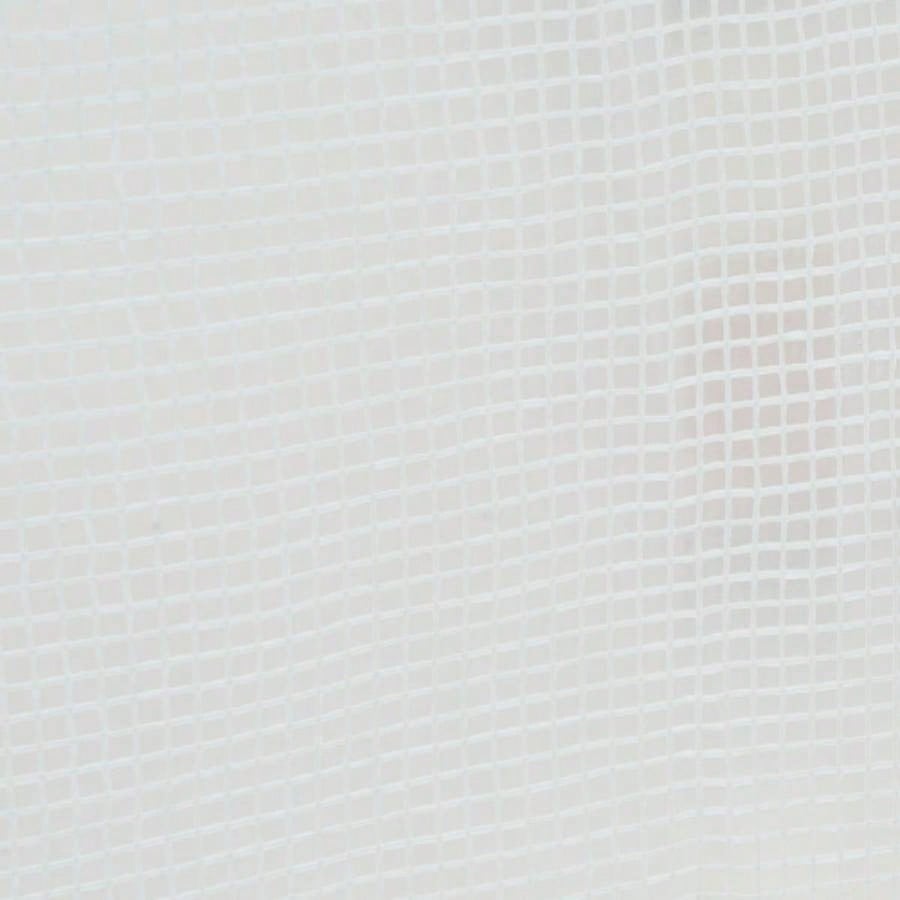 Outsunny 15xx Walk - In Tunnel Greenhouse, Large Garden Hot House Kit with 6 Roll - up Roll Up Door, Steel Frame, White