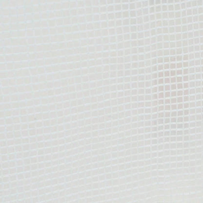 Outsunny 15xx Walk - In Tunnel Greenhouse, Large Garden Hot House Kit with 6 Roll - up Roll Up Door, Steel Frame, White