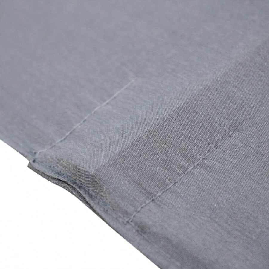 Outsunny 9x, LED Lighted Patio Table or Base with Tilt Crank, Outdoor Garden, Deck, Backyard, Pool, Beach, Dark Gray