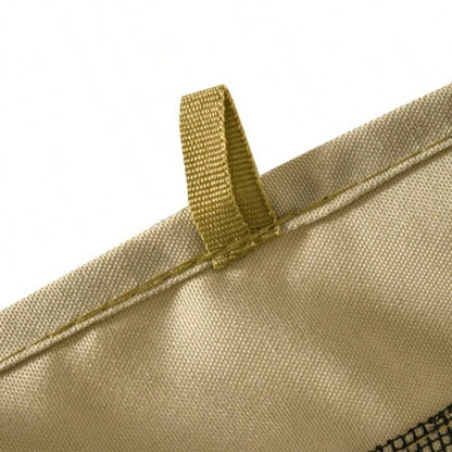 Outsunny 10x 10 Mesh Sidewall Netting Patio Gazebos and Canopy Tents with Zippers Sidewall Only Beige