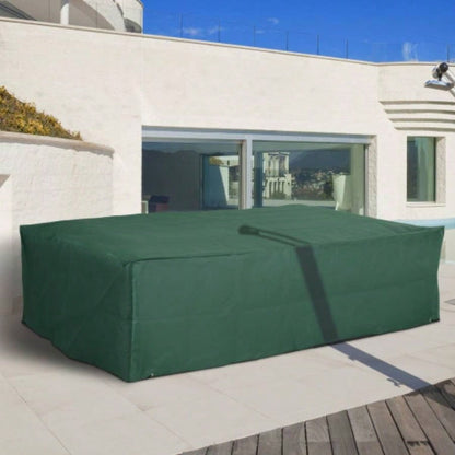 97x 65x 26 Heavy Duty Outdoor Sectional Sofa Cover, Waterproof Patio Furniture Cover Weather, Dark Green
