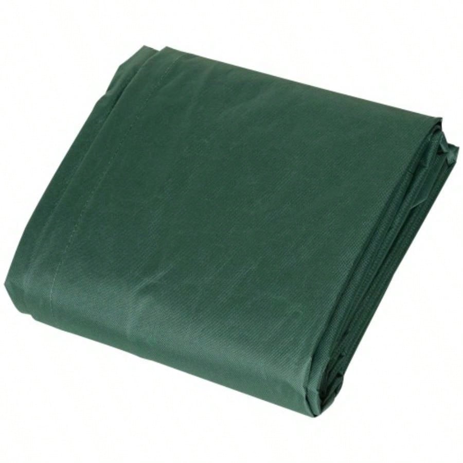 97x 65x 26 Heavy Duty Outdoor Sectional Sofa Cover, Waterproof Patio Furniture Cover Weather, Dark Green