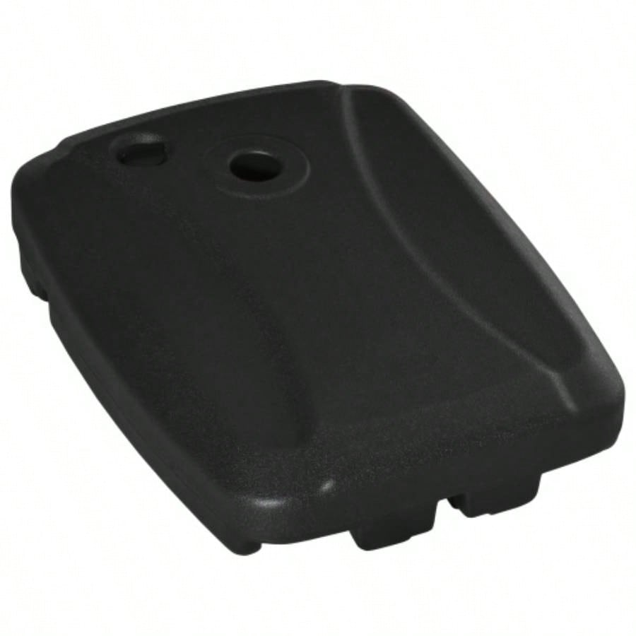 Outsunny Cantilever Base, 165 lbs. Capacity, Portable Offset Stand on Wheels, Mobile, Heavy - Duty, Fillable with or Sand, Black