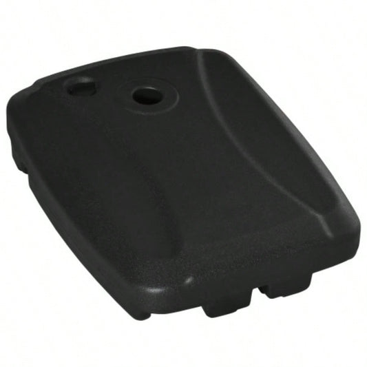 Outsunny Cantilever Base, 165 lbs. Capacity, Portable Offset Stand on Wheels, Mobile, Heavy - Duty, Fillable with or Sand, Black