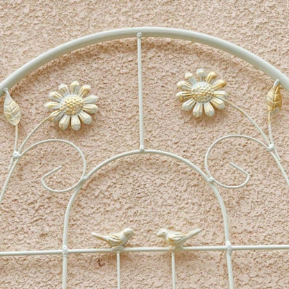 4 Pack Metal Garden Trellis 71x 19. Rustproof Trellis Climbing Plants Outdoor Flower Support White