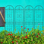 4 Pack Metal Garden Trellis 71x 19. Rustproof Trellis Climbing Plants Outdoor Flower Support Black