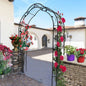 Metal Garden Arch Assemble Freely with 8 Styles Garden Arbor Trellis Climbing Plants Support Arch Outdoor Arch Wedding Arch Party Events Archway White