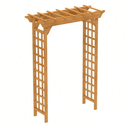 Wooden Arbor, Wedding Arch Ceremony, Wood Trellis Plant Climbing, Decor Pergola Garden Backyard