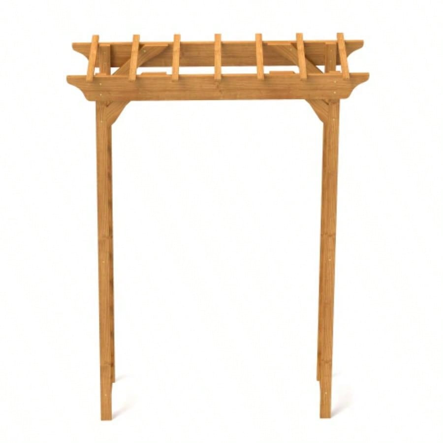 Wooden Arbor, Wedding Arch Ceremony, Wood Trellis Plant Climbing, Decor Pergola Garden Backyard