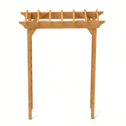 Wooden Arbor, Wedding Arch Ceremony, Wood Trellis Plant Climbing, Decor Pergola Garden Backyard