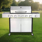 6 - Propane Gas Grill With Side