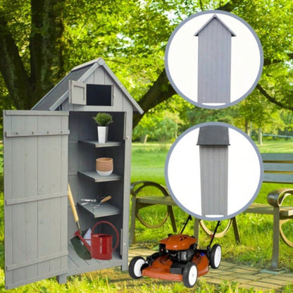 XWT007 Outdoor Storage, to Store Patio Furniture, Backyard Garden Patio Lawn, Color 30.31X 20.48X 65.75