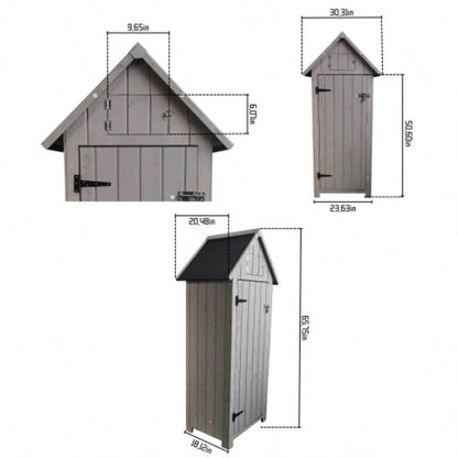 XWT007 Outdoor Storage, to Store Patio Furniture, Backyard Garden Patio Lawn, Color 30.31X 20.48X 65.75