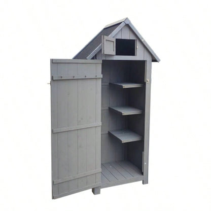 XWT007 Outdoor Storage, to Store Patio Furniture, Backyard Garden Patio Lawn, Color 30.31X 20.48X 65.75