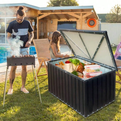 Metal Storage Box Store Large Out Door Use