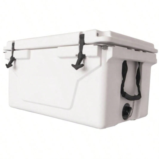 White color cooler box 65QT camping chest beer box outdoor fishing coolerBlue