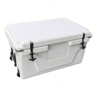 White color cooler box 65QT camping chest beer box outdoor fishing coolerBlue