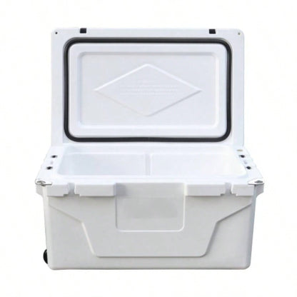 White color cooler box 65QT camping chest beer box outdoor fishing coolerBlue