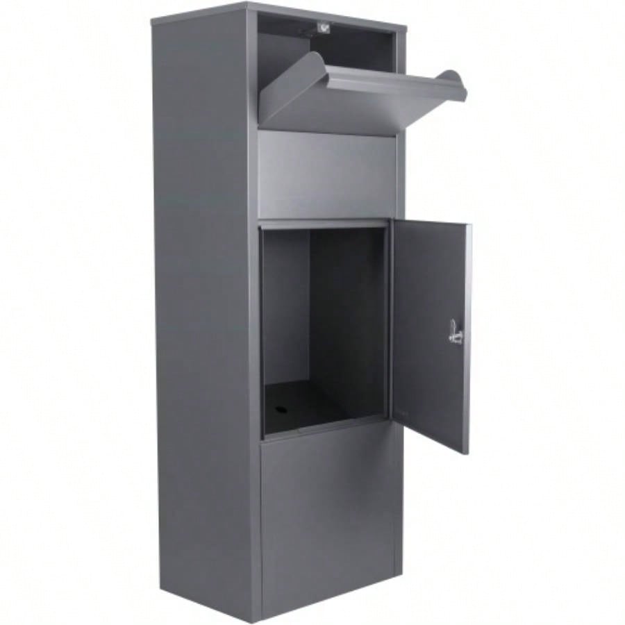 Large Single Compartment Locking Parcel Drop Box
