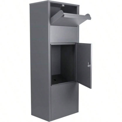 Large Single Compartment Locking Parcel Drop Box