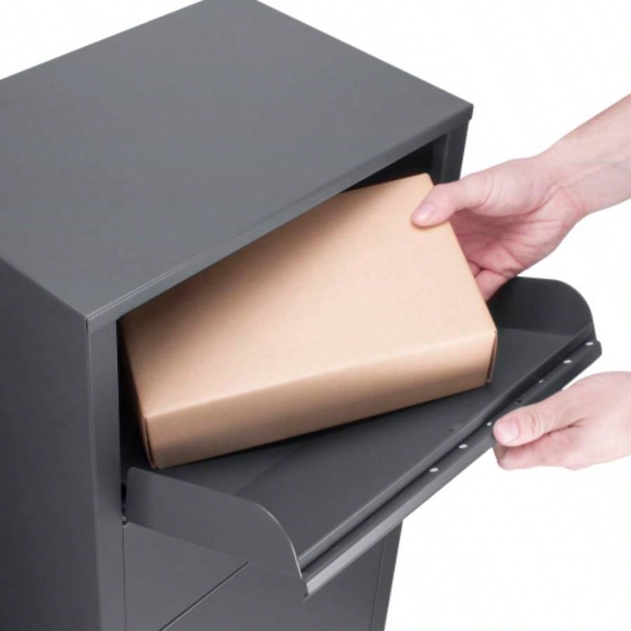 Large Single Compartment Locking Parcel Drop Box