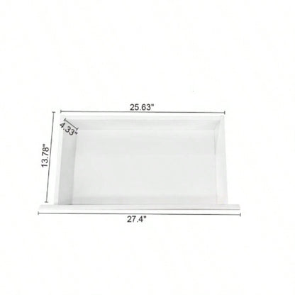 6 Drawer Double Dresser Bedroom Living Room Hallway, white