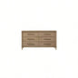Casual 6 Drawer Dresser Sand