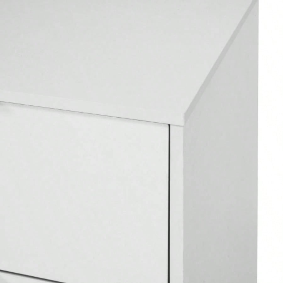 White 9 Drawer Dresser, 63 Large Deep Chest of Drawers, Wooden Dresser Storage Cabinet with 9 Drawers Bedroom, Long Dressers Living Room, Hallway