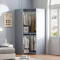 Corner Wardrobe, Gray