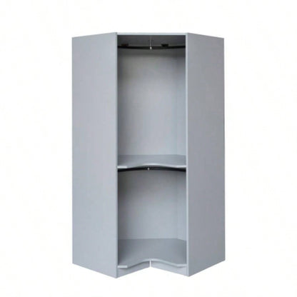 Corner Wardrobe, Gray
