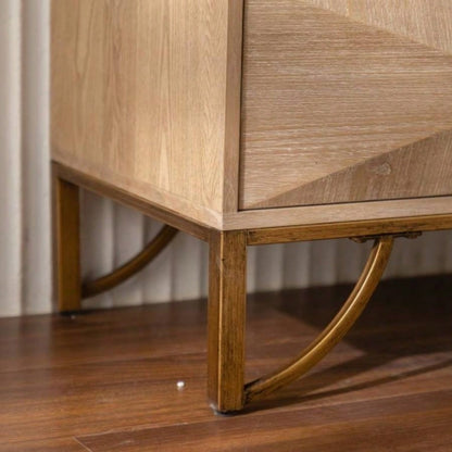 6 Drawers Dresser, Modern Dressers Chests of Drawers, TV Stand, Light Wood Dresser Bedroom, Living Room, Hallway