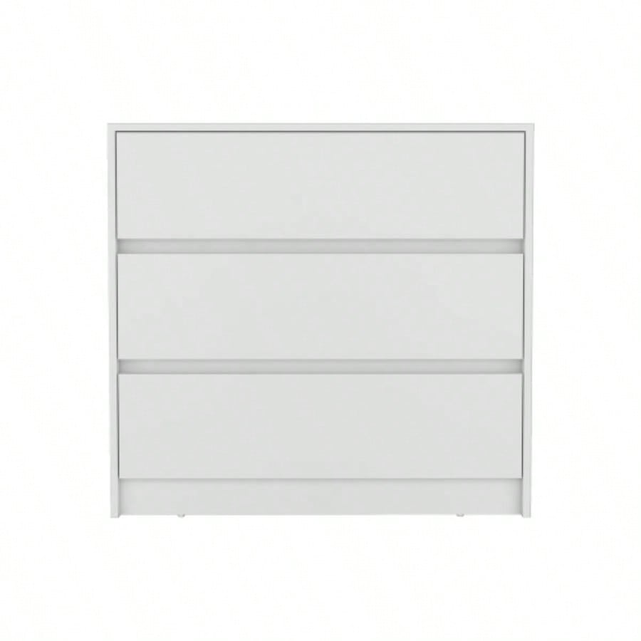 Dresser Maldus, Three Drawers, White